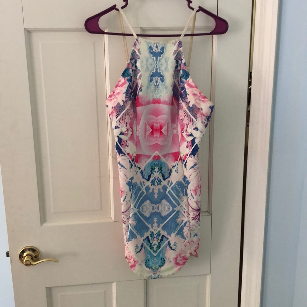Colorful mini dress